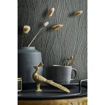 Marburg Vliestapete Serene Stripes 53 cm x 10 m grau