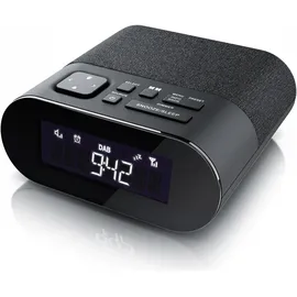 Bearware DAB+ Radiowecker schwarz