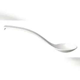 APS 88627 Feinkostlöffel, 6er Set, Ø 6cm, Länge: 23cm SAN, weiß