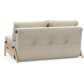 Innovation Living Schlafsofa Polyester 2-Sitzer Beige