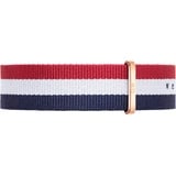 Daniel Wellington Classic Strap 20mm Fabric (Polyester) Rose Gold