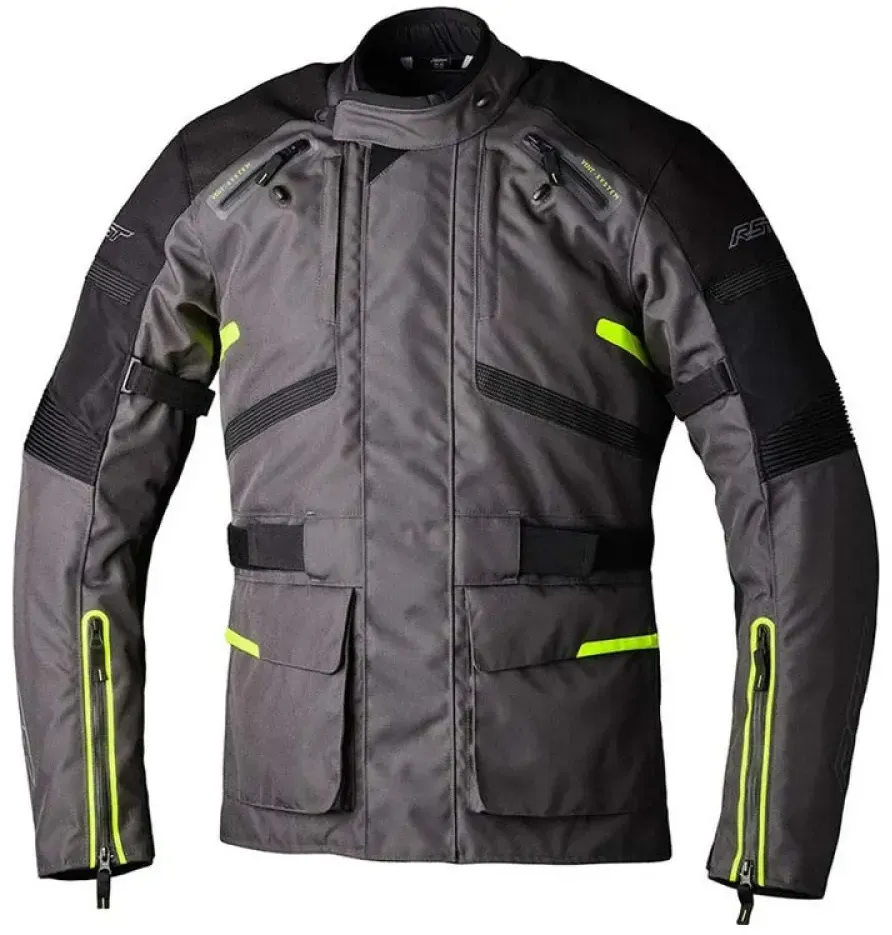 Rst Endurance Ce Jacke - Graphite / Fluor Yellow - S