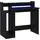 vidaXL Schreibtisch mit Leds Schwarz 97x45x90 cm Holzwerkstoff vidaXL