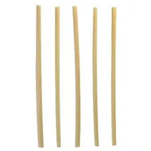 Papstar Cocktail Trinkhalme Ø 4 mm 250 St. Natur/Grün