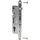 Locinox Rohrrahmenschloss H-Metall Einsteckschloss DM 35, PZ 92, Stulp rund, Edelstahl