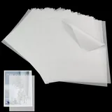100 Stück Transparentpapier 17g/m2, Suofuolef A4 210X 297mm Pauspapier für Skizzieren, Pausieren, Verpacken, Zeichnen