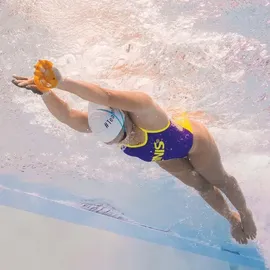 Finis Iso Swim Hand Paddles, Yellow/Black, M