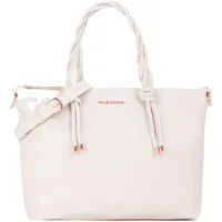 Valentino Scarlett RE Handbag Synthetik Ecru