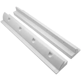 Offgridtec ABS Haltespoiler 590mm weiß vorgebohrt inkl. Edelstahlschrauben