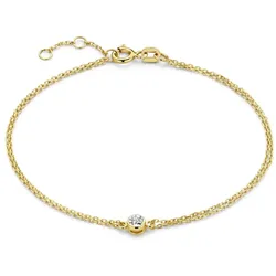 Isabel Bernard Armband De la Paix Inaya - 585 gold diamant 0.02 karat 14 Karat Gold Damen 