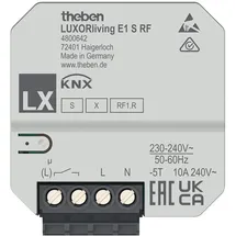 Theben LUXORliving E1 S RF Funk-Heizungsaktor 1-fach