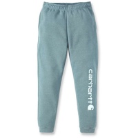 CARHARTT Midweight Tapered Graphic Sweatpants Men's Sea Pine Heather M