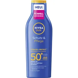 NIVEA SUN Sonnenmilch Schutz&Pflege LSF50+