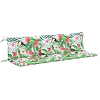 vidaXL Bankauflage 200 x 50 x 7 cm mehrfarbig 2 St.
