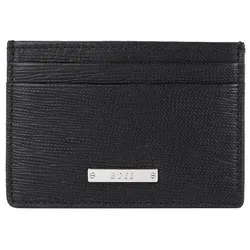 Boss Gallery Kreditkartenetui RFID Leder 10 cm  schwarz