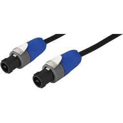 MONACOR Musiker-Lautsprecherkabel MSCA-610/SW