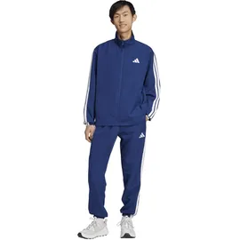 adidas 3 Stripes Woven Trainingsanzug Dark Blue L