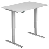 Hammerbacher Schreibtisch XDSM-Serie 120 cm weiß