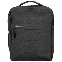 EAZY CASE Rucksack mit Laptopfach bis 15 Zoll, unisex Tasche Reise Schule Arbeit Sport Grau