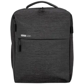 EAZY CASE Rucksack mit Laptopfach bis 15 Zoll, unisex Tasche Reise Schule Arbeit Sport Grau