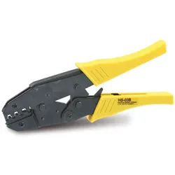 Crimpzange für unisolierte Flachstecker