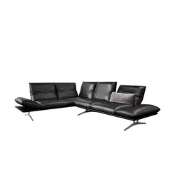 KOINOR Elementgruppe  Francis ¦ schwarz ¦ Maße (cm): B: 286 H: 93 T: 222.0
