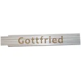 Heka Zollstock Gottfried Weiß 2 m