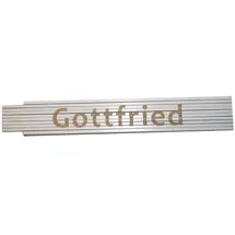 Heka Zollstock Gottfried Weiß 2 m