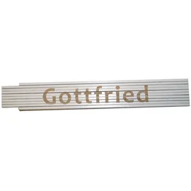 Heka Zollstock Gottfried Weiß 2 m