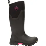 Muck Boots Damen Women's Arctic Ice Tall Gummistiefel, Schwarz Hot Pink, 40 EU
