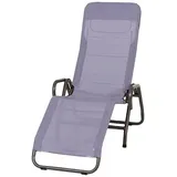 Siena Garden Bito Kippliege 139 x 72 x 118 cm blau