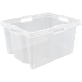 KEEEPER Aufbewahrungsbox Franz 43 x 35 x 23 cm 1-tlg. transparent