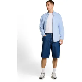 Tom Tailor DENIM Herren TTWAYLEN RELAXED Jeans Shorts, blau, Uni, Gr. XL
