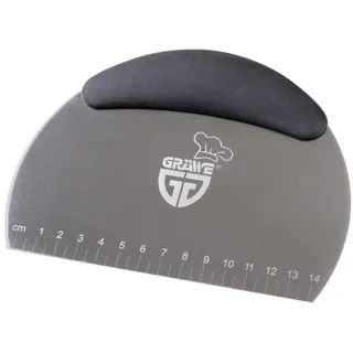 Gräwe Teigschaber Edelstahl 18/10, 14 cm