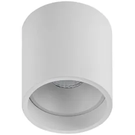 Brumberg LED-Deckenanbauleuchte 9,5  rund / weiß / Aluminium, Kunststoff