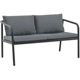 vidaXL Gartensofa grau 44699