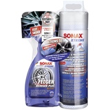 SONAX FelgenReiniger PLUS (500 ml) + XTREME Reinigungs +Trockentuch (1 Stück) für perfekt gepflegte Felgen | Art-Nr. 02305410