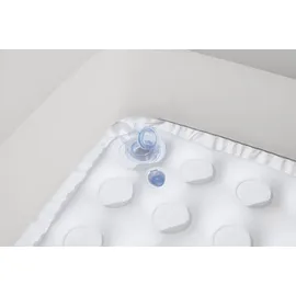 BESTWAY Baby Planschbecken weiß mit Schildkröte 86 x 86 x 24 cm