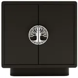dancan Nachtschrank Lotta 40 x 40 x 35 cm Schwarz