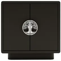 dancan Nachtschrank Lotta 40 x 40 x 35 cm Schwarz