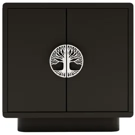 dancan Nachtschrank Lotta 40 x 40 x 35 cm Schwarz