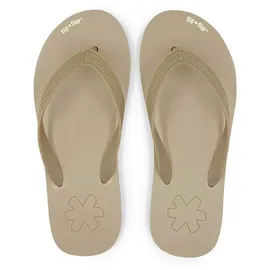 FLIP*FLOP Flip Flop Badezehentrenner Braun 45