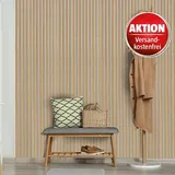 FibroTech Akustikpaneel Quanti  (Light Oak grau, 2.440 x 520 x 18 mm)