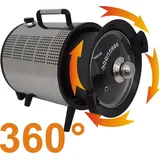 Syntrox 5 l Mini Backofen Rotierend Silber