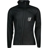 compressport Unisex Hurricane Waterproof 10/10 Jacket schwarz