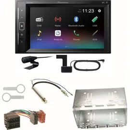 Pioneer DMH-A240DAB Digitalradio Bluetooth Einbauset für Golf 4 Passat 3B 3BG Lupo