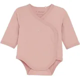 FIXONI Wickelbody Wrap Body LS rosa 44 - ca. 0-3 Monate