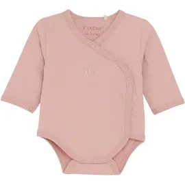 FIXONI Wickelbody Wrap Body LS rosa 44 - ca. 0-3 Monate
