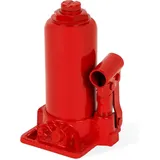 Eberth - 6t-hubzylinder Für Werkstattpresse Robuster Hubzylinder Mit Einkolbenpumpe Und Gabelkopf Mit Einer Hubkraft Von Bis Zu 6 Tonnen (geeignet Für Werkstattpresse Sc2-wp6)