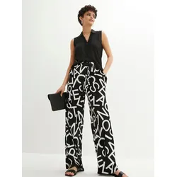Inspirationen Longbluse Inspirationen schwarz 46